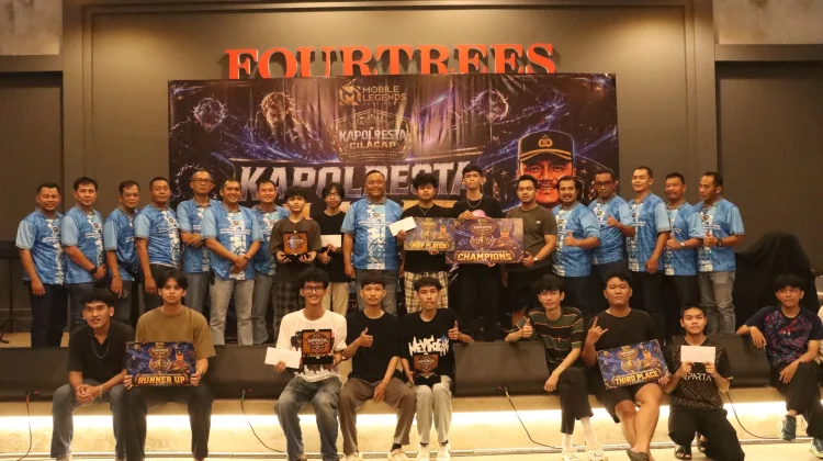 Ratusan Gamers Ramaikan E-Sport Championship Polresta Cilacap