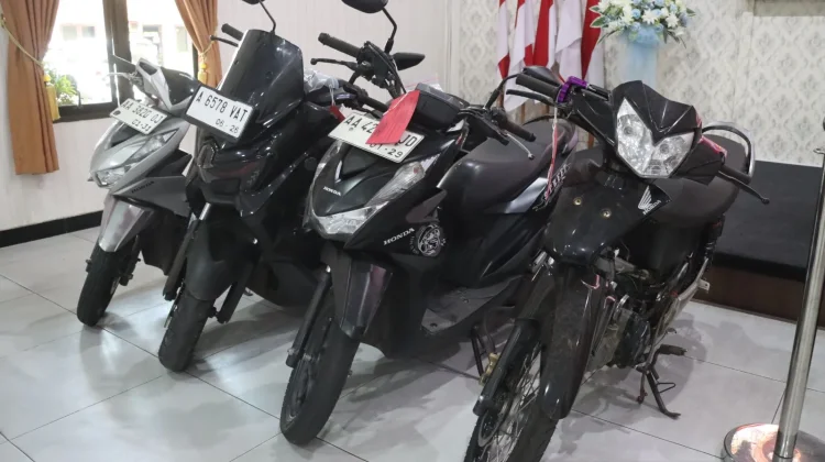 Polres Kebumen Ungkap Tiga Kasus Curanmor, 2 Tersangka Diamankan