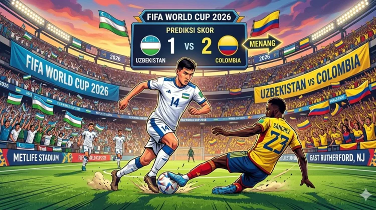 Prediksi Timnas Uzbekistan Vs Colombia di Piala Dunia 2026