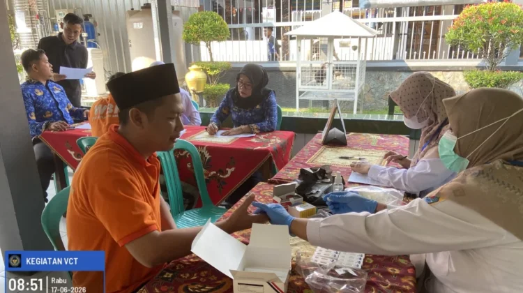Lapas Brebes Gelar Skrining HIV dan IMS untuk Warga Binaan