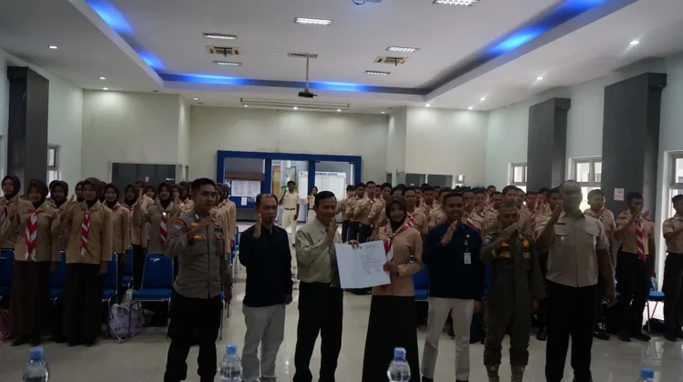 Calon Paskibraka Banjarnegara Dikukuhkan sebagai Kader Bangsa