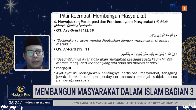 Pilar Masyarakat Islam untuk Mewujudkan Kehidupan yang Harmonis