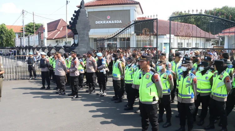 Polresta Cilacap Kawal Aksi APPSI, Ribuan Pedagang Sampaikan Aspirasi