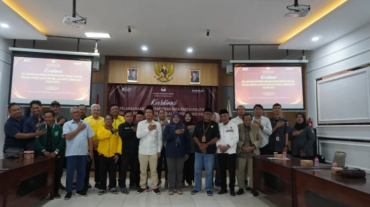 KPU Banyumas: Data Partai Politik Harus Terus Diperbarui