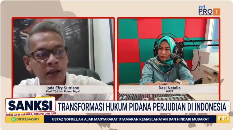 Polres Tegal: Transformasi Hukum Diperlukan untuk Berantas Judi Online