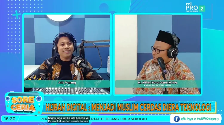 Akademisi UMP Ajak Umat Lakukan Hijrah Digital