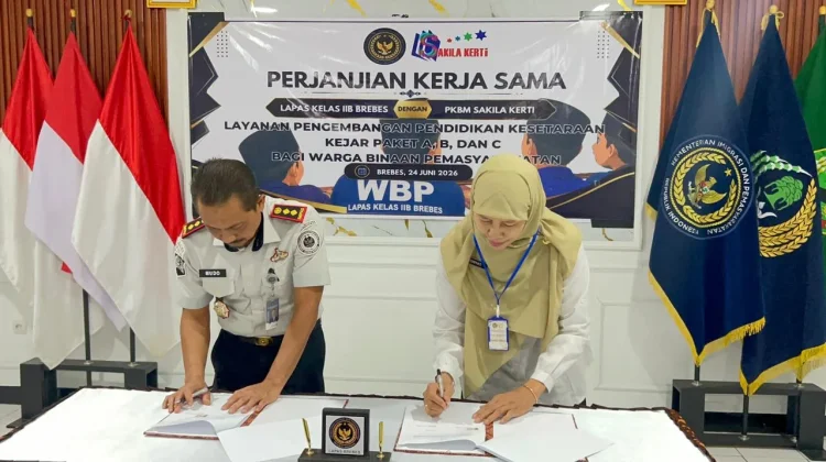 Lapas Brebes Perkuat Program Pendidikan Kesetaraan