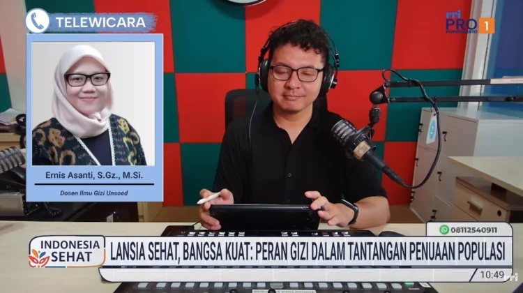Dosen Unsoed Soroti Pentingnya Gizi Bagi Lansia