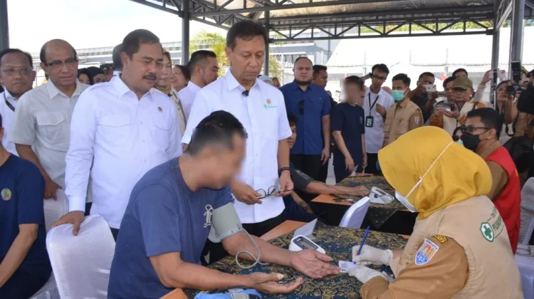 Hunian Padat Lapas Picu Risiko TB, Skrining Nasional Dimulai di Nusakambangan