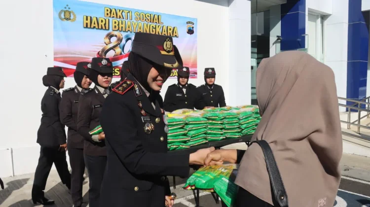 Hari Bhayangkara ke-80, Polres Purbalingga Bagikan Bantuan untuk Masyarakat