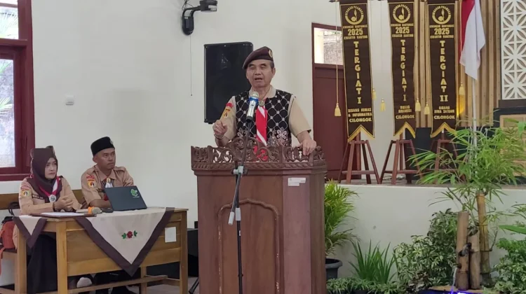 Lomba Kwarran Tergiat Jadi Tolok Ukur Pembinaan Karakter Pramuka di Banyumas