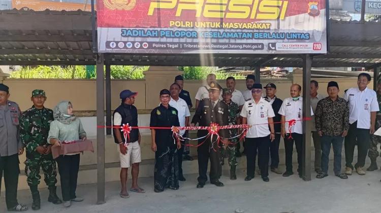 Hari Bhayangkara Ke-80, Polsek Jatinegara Resmikan Pangkalan Ojek Presisi