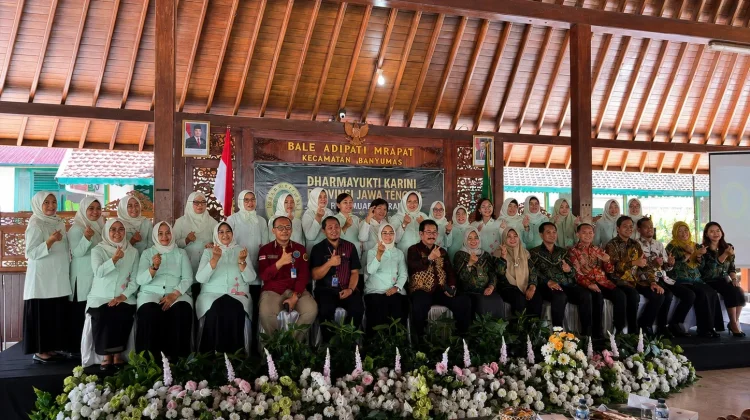 BNN Banyumas Beri Penyuluhan P4GN kepada Ratusan Anggota Dharmayukti Karini