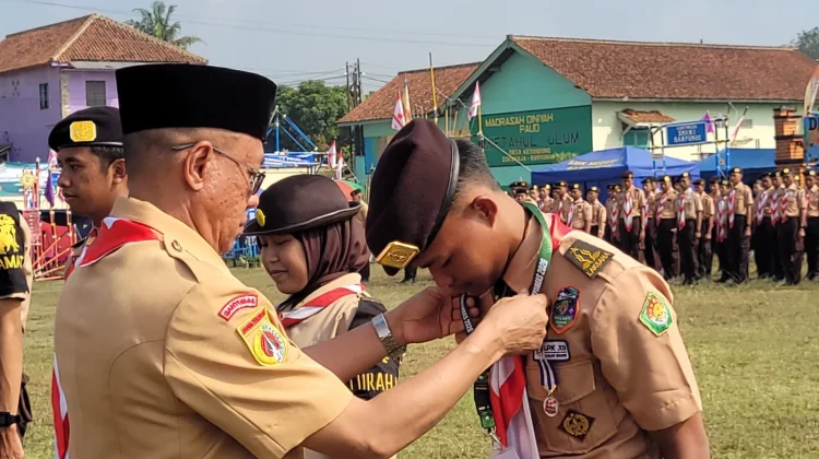 Perkemahan Wirakarya Jadi Wadah Pramuka Mengabdi kepada Masyarakat