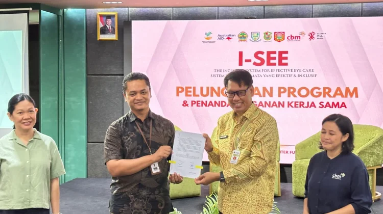 Kick Off Proyek I-SEE, Jateng Perkuat Layanan Kesehatan Mata yang Inklusif