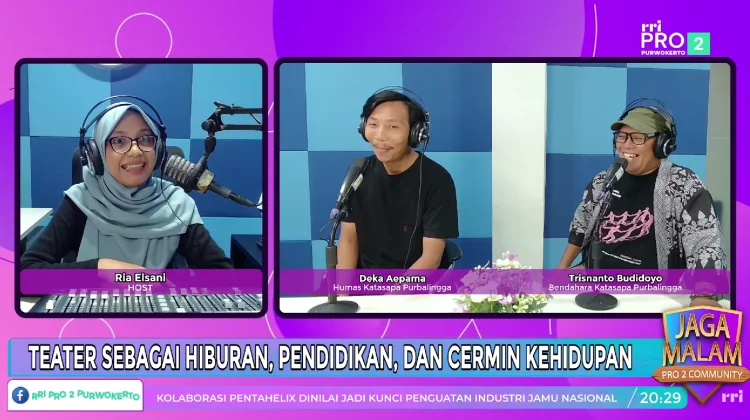 Kata Sapa Purbalingga Jadi Ruang Berkarya bagi Pecinta Teater dan Sastra