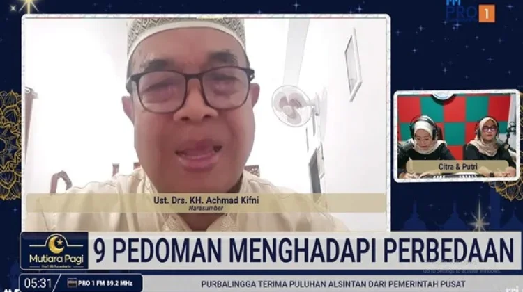 Ustaz Kifni Bagikan Sembilan Pedoman Hadapi Perbedaan