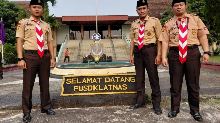 Tiga Pembina Pramuka Banyumas Ikuti Kursus Pelatih Nasional