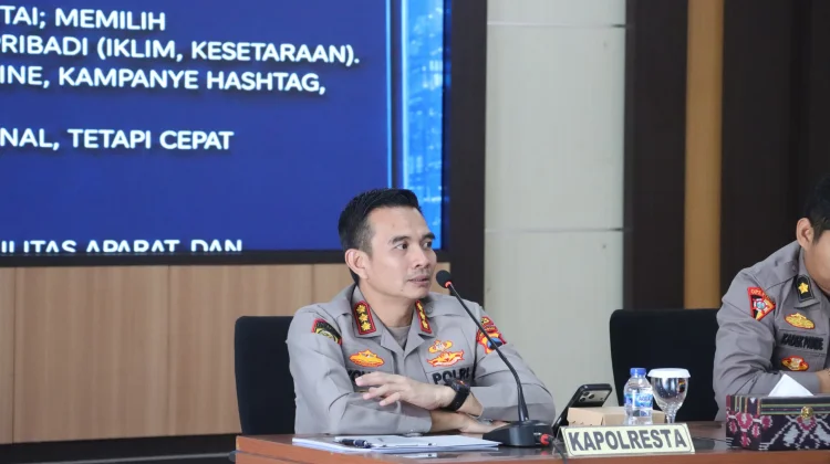 Commander Wish Perdana, Kapolresta Tekankan Pelayanan Prima
