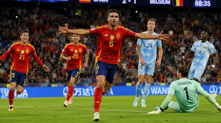 Spanyol Vs Belgia 2-1, Mikel Merino Antar Tim Matador ke Semifinal Piala Dunia 2026