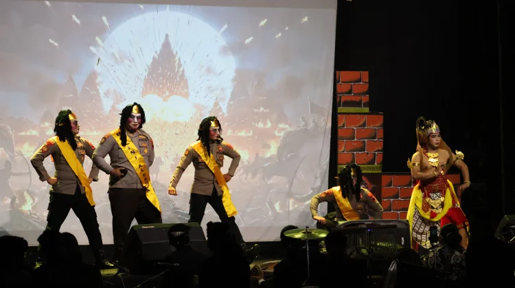 Polresta Banyumas Angkat Patriotisme Lewat Sendratari Jagabayan