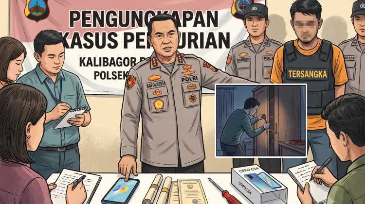 Polresta Banyumas Ungkap Dugaan Pencurian oleh Kerabat Korban