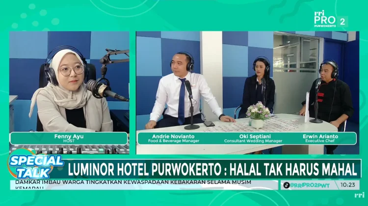 Luminor Hotel Pastikan Kualitas Jamuan Pernikahan lewat Dua Tahap Uji Cita Rasa