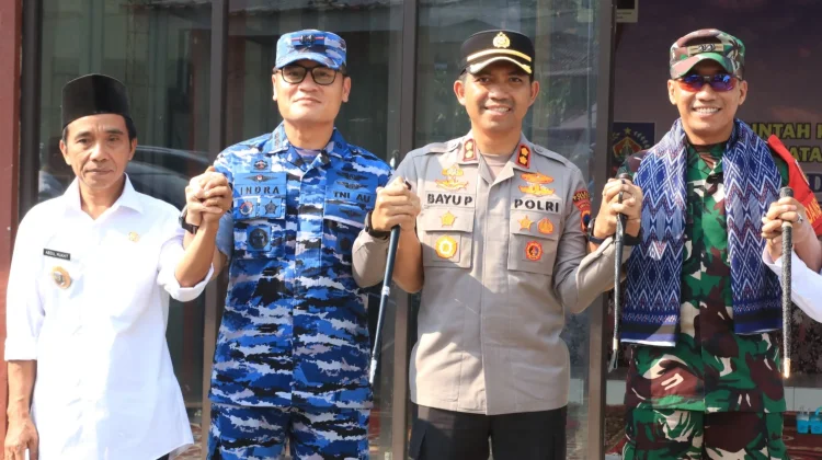 Sinergitas TNI-Polri dan Forkopimda Kabupaten Tegal Komitmen Membangun Desa