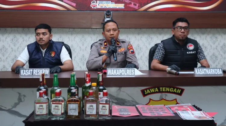 Operasi Pekat Candi II 2026, Polres Kebumen Ungkap Tujuh Kasus Narkoba