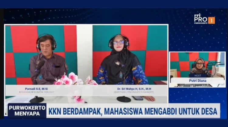KKN Berdampak, Mahasiswa UMP Didorong Hadirkan Solusi Nyata untuk Desa