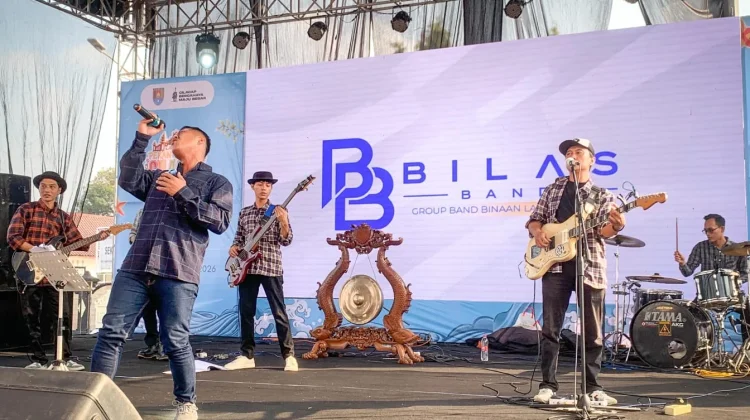 Band 'Bilas' Binaan Lapas Cilacap Meriahkan Pembukaan Cilacap Expo 2026
