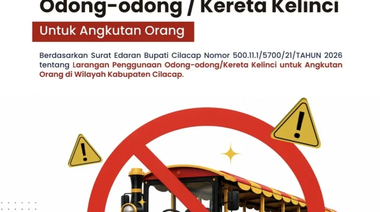 Pemkab Cilacap Terbitkan SE Larangan Odong-Odong Jadi Angkutan Orang