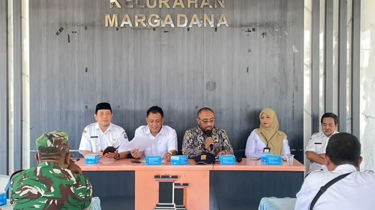 DPUPR Kota Tegal Sosialisasikan Pengerjaan Dua Ruas Jalan di Margadana