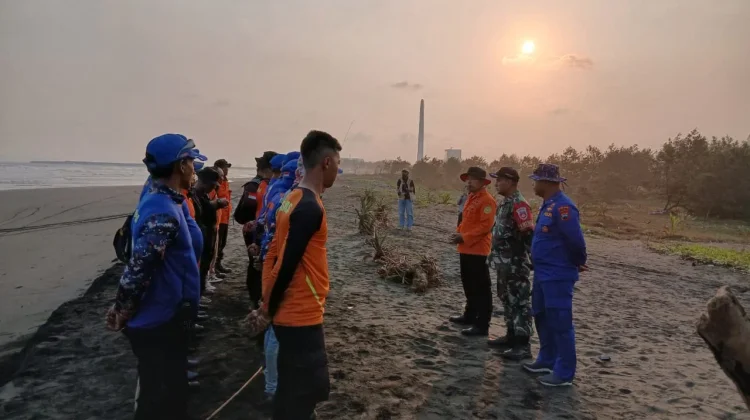 Basarnas Cilacap-Tim SAR Gabungan Lakukan Pencarian Warga Diduga Hilang di Bunton