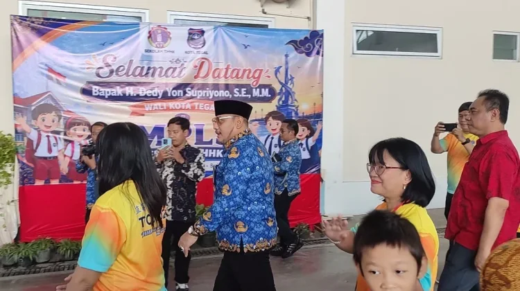 Wali Kota tegal Tinjau MPLS SD THHK Kota Tegal, Tekankan Sekolah Ramah Anak