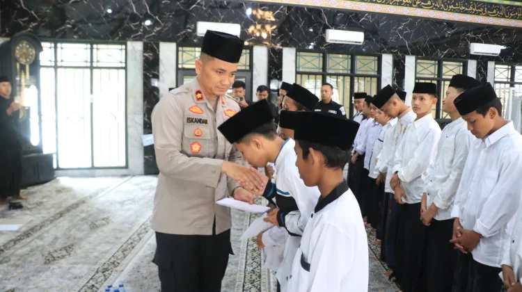 Doa Bersama dan  Santunan Anak Yatim Wujud Kepedulian Polres Tegal