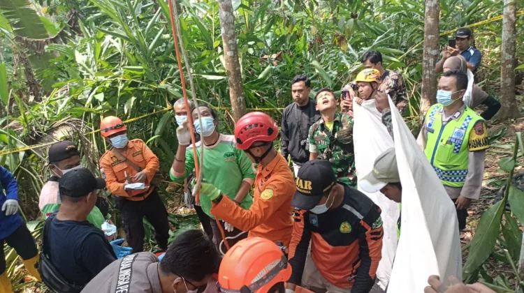 Proses Evakuasi Jenazah Lansia di Pohon Kelapa Libatkan Tim Gabungan