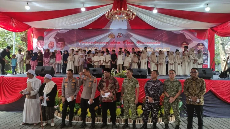 Pengusaha Tegal Supandi Gelar Tasyakuran HUT Bhayangkara ke-80
