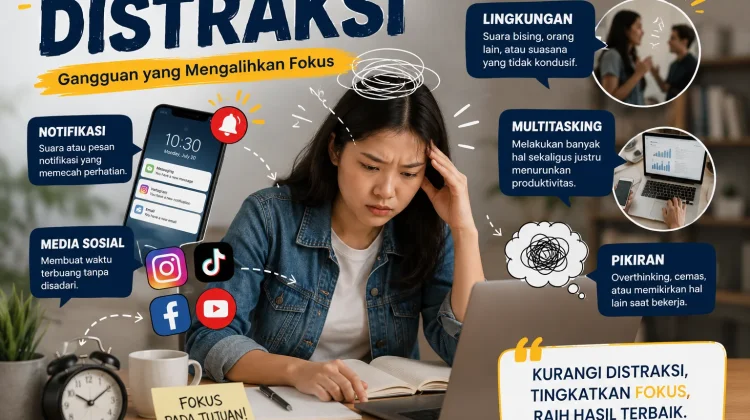 Kurangi Distraksi agar Lebih Mudah Mencapai Kondisi Flow