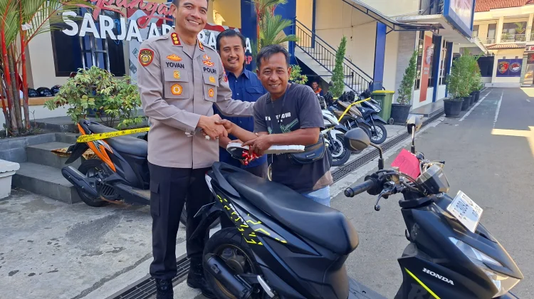 Berawal dari Kasus Penipuan, Polresta Cilacap Ungkap Curanmor Lintas Daerah