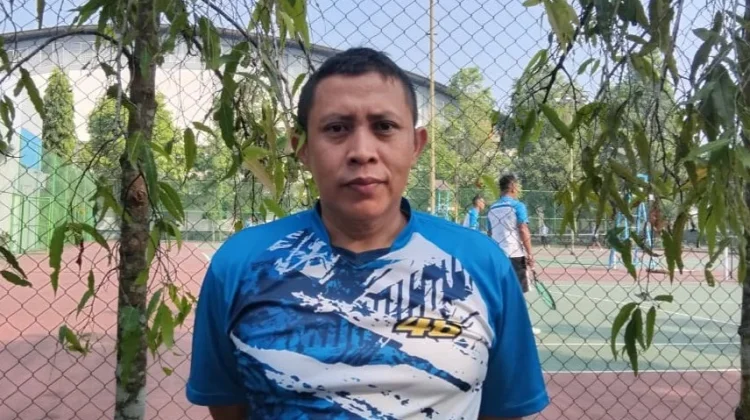 Ajenrem 071/Wijayakusuma Rutin Gelar Latihan Tenis Lapangan untuk Jaga Kebugaran