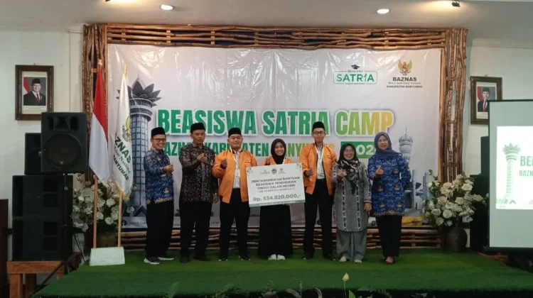 Baznas Banyumas Luncurkan Beasiswa Satria Camp, Siapkan Mahasiswa Jadi Duta Zakat