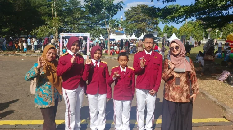 Siswa Sekolah Rakyat Ikut Ramaikan Banyumas Kidsphoria 2026