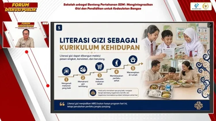 Gizi dan Pendidikan Jadi Investasi Masa Depan SDM Indonesia