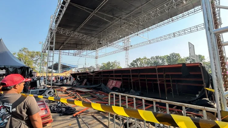 Polresta Banyumas Periksa 10 Saksi Terkait Ambruknya Tribun VIP Speed Fest
