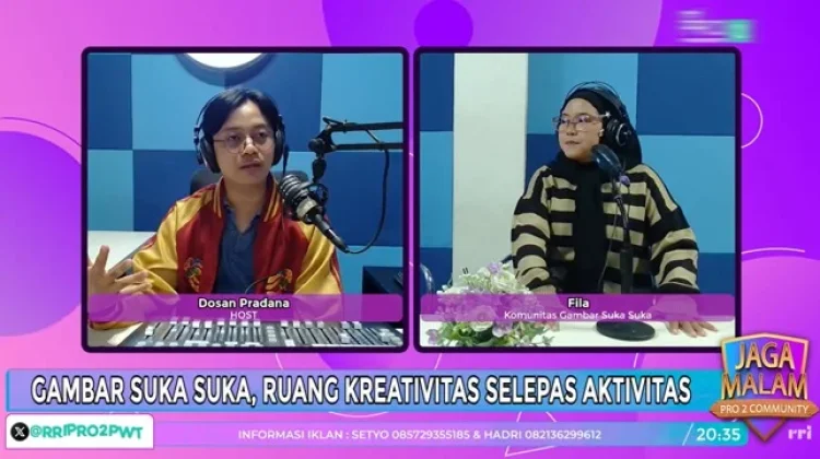Dari Coretan Jadi Cerita, Healing Bersama Gambar Suka Suka