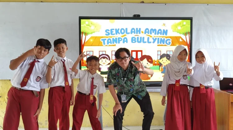 Ciptakan Sekolah Aman, KKN 02 UNUGHA Edukasi Siswa SDN 01 Cingebul