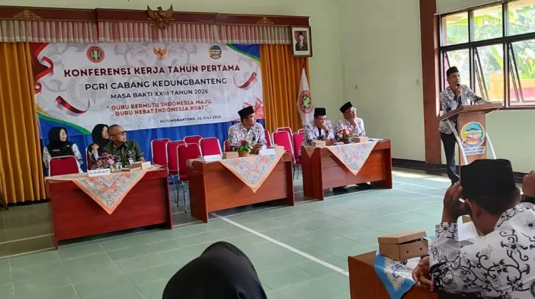 PGRI Cabang Kedungbanteng Gelar Konferensi Kerja Tahun Pertama