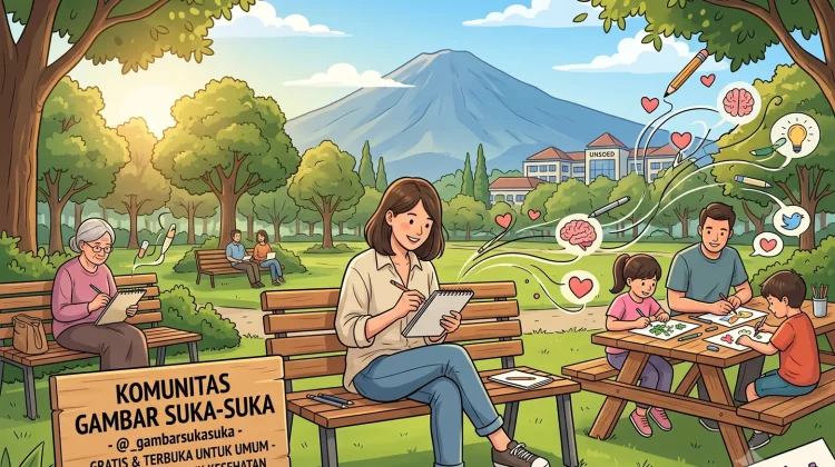 Menggambar Dinilai Efektif Jaga Kesehatan Mental dan Kreativitas