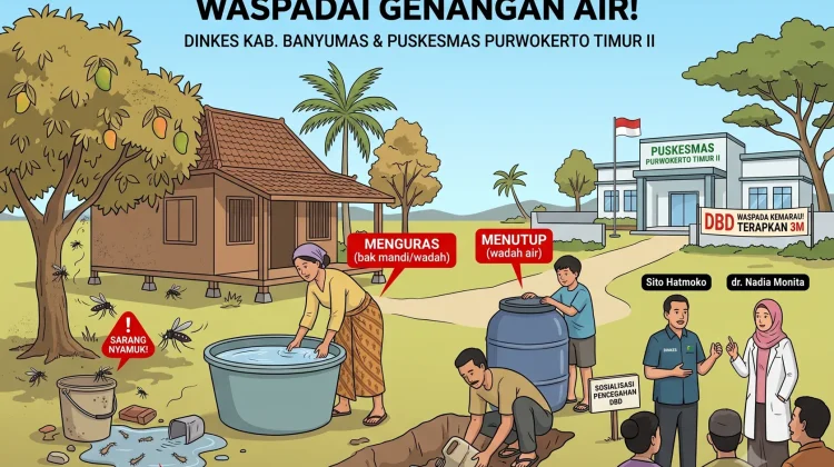 Dinkes KB Banyumas Ingatkan Risiko DBD Tetap Mengintai saat Kemarau
